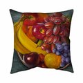 Begin Home Decor 20 x 20 in. Bowl of Fruits-Double Sided Print Indoor Pillow 5541-2020-GA87